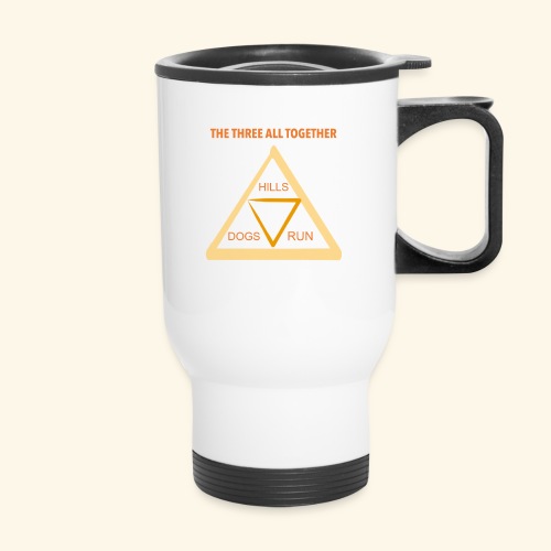 Run4Dogs Triangle - Travel Mug with Handle