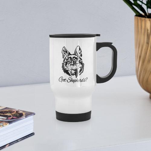 Got Shepherds? - 14 oz Travel Mug with Handle