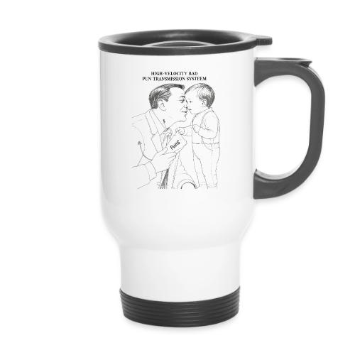 Dad Joke Blueprint T-Shirt - 14 oz Travel Mug with Handle