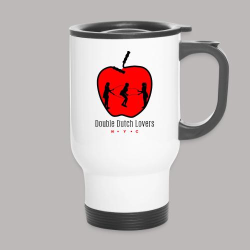 Double Dutch Lovers NYC - 14 oz Travel Mug with Handle