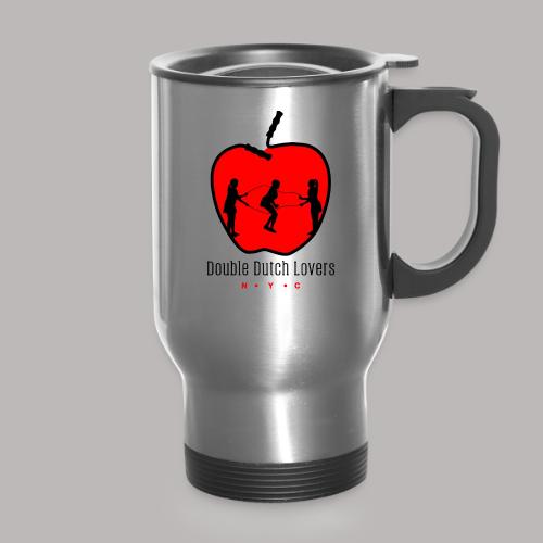 Double Dutch Lovers NYC - 14 oz Travel Mug with Handle