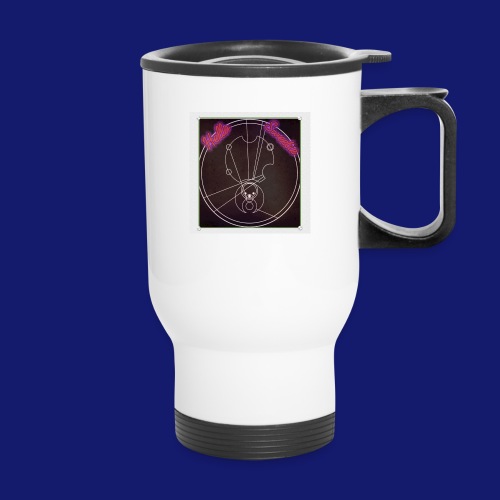 Gallifreyan Sweetie - 14 oz Travel Mug with Handle
