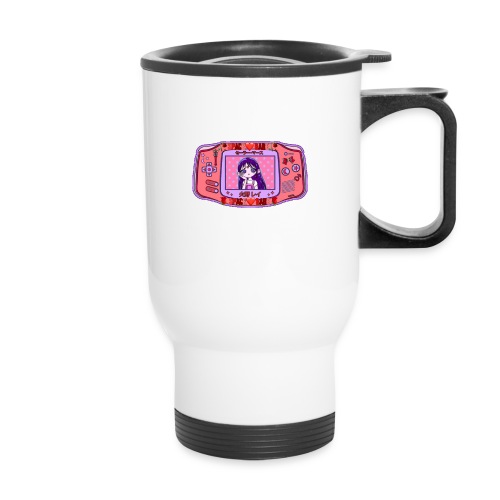 The red princess - 14 oz Travel Mug with Handle