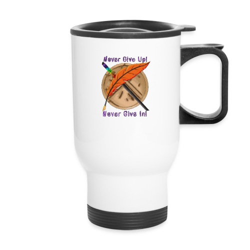 Spartan Unity - 14 oz Travel Mug with Handle