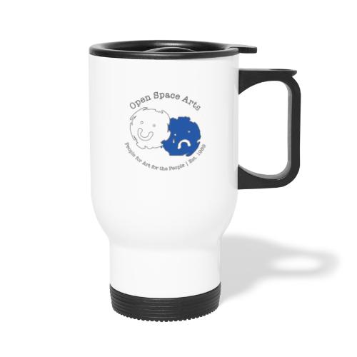 OSA Logo (with words) - 14 oz Travel Mug with Handle