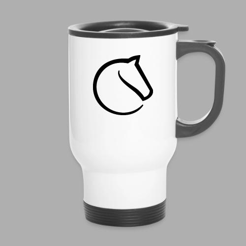 logo - 14 oz Travel Mug with Handle