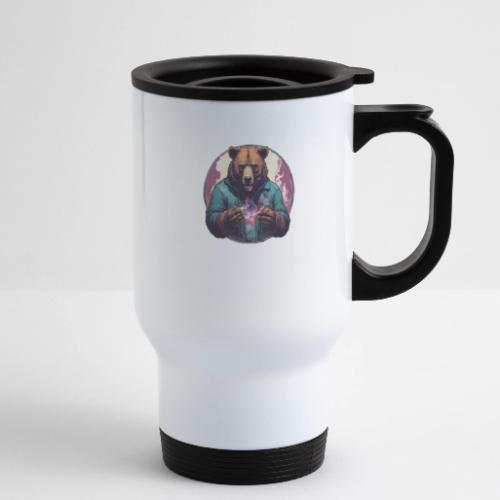 Magical Bear - 14 oz Travel Mug with Handle