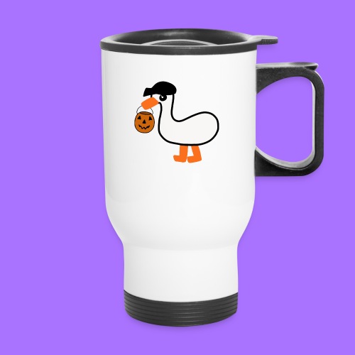 Emo Goose (Halloween 2021) - 14 oz Travel Mug with Handle
