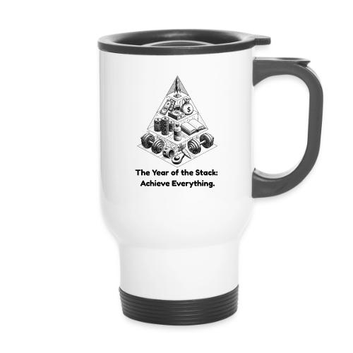The Resolution Pyramid T-Shirt, Mug, & Leggings - 14 oz Travel Mug with Handle
