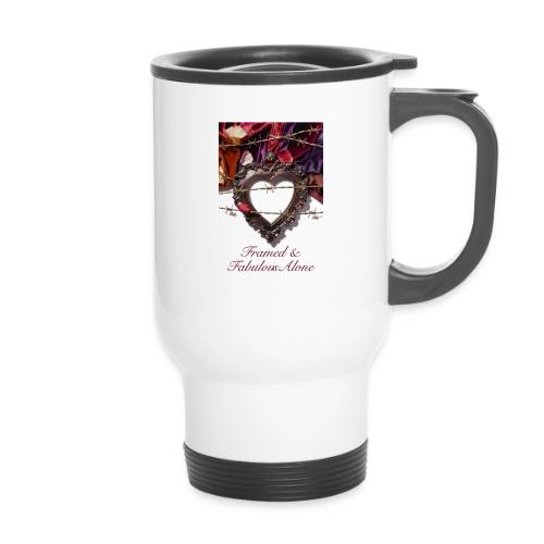 Framed & Fabulous Alone T-Shirt - 14 oz Travel Mug with Handle