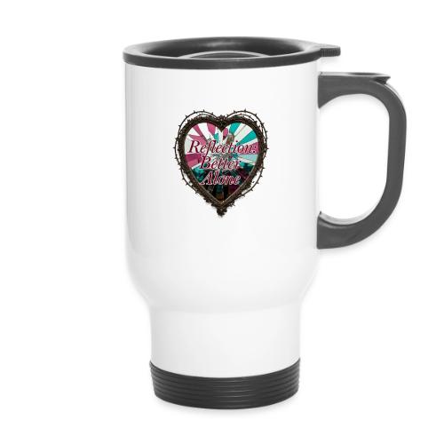 Reflection: Better Alone T-Shirt - 14 oz Travel Mug with Handle