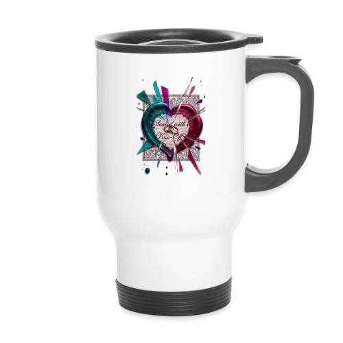 Sealed with a Kiss-Off T-Shirt - 14 oz Travel Mug with Handle