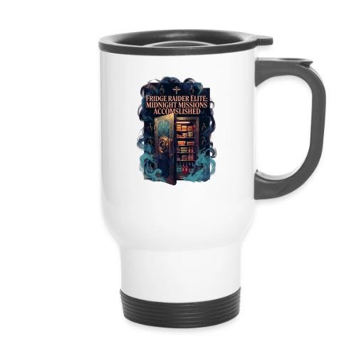 Fridge Raider Elite T Shirt - 14 oz Travel Mug with Handle