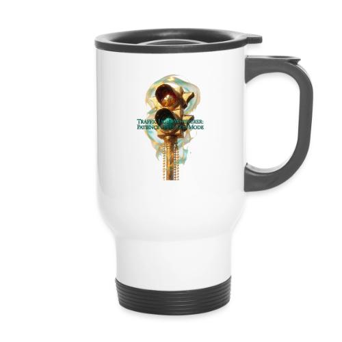 Traffic Light Whisperer T Shirt - 14 oz Travel Mug with Handle