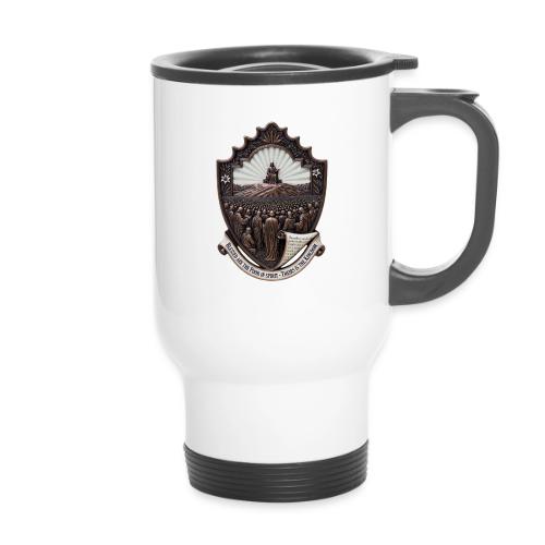 Sermon on the Mount T Shirt, Christian Faith Gift - 14 oz Travel Mug with Handle