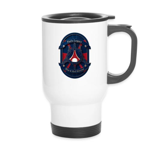 Paris Pride Heritage T Shirt, Soccer Fan Gift - 14 oz Travel Mug with Handle
