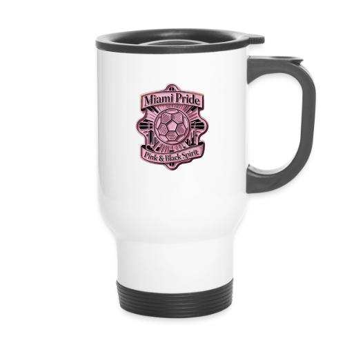 Miami City Pride T Shirt, Vibrant City Pride Gift - 14 oz Travel Mug with Handle