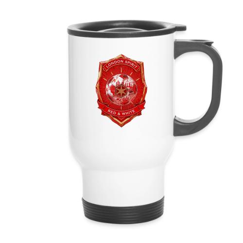 London is Red T Shirt, Football City Pride Gift - 14 oz Travel Mug with Handle
