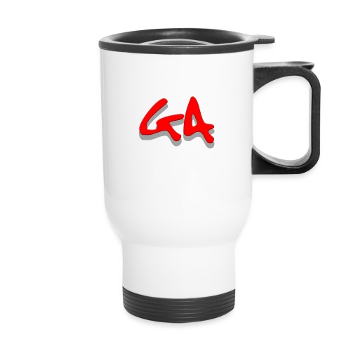 GA DESIGN - 14 oz Travel Mug with Handle