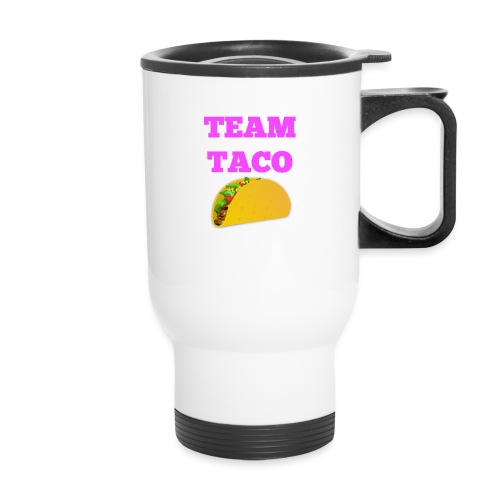 TEAMTACO - 14 oz Travel Mug with Handle