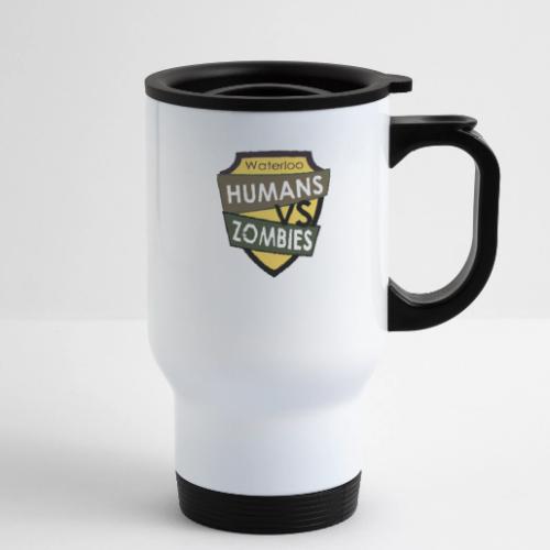 UW HvZ Logo - 14 oz Travel Mug with Handle