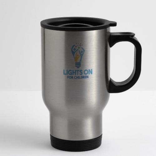 Lights On For Children - 14 oz Travel Mug with Handle