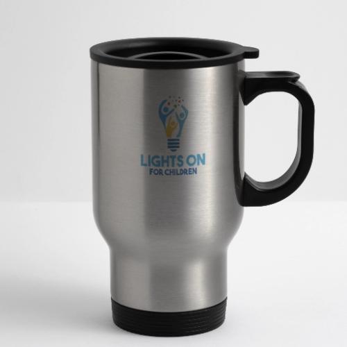 Lights On For Children - 14 oz Travel Mug with Handle