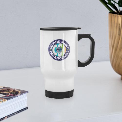 Second Sight Paranormal TV Fan - 14 oz Travel Mug with Handle