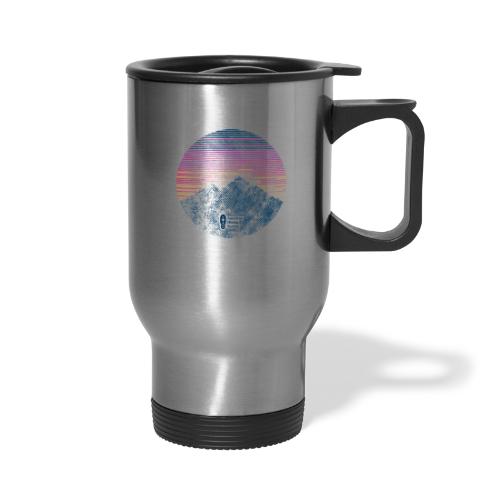 Mountain Sunset - Travel Mug with Handle