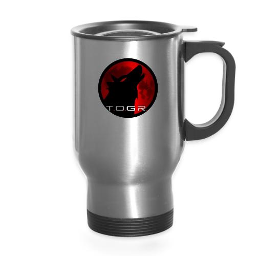 Larger Logo - 14 oz Travel Mug with Handle