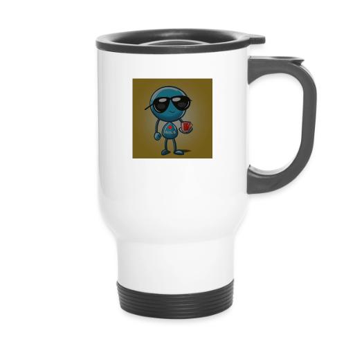 Love Mrs S - 14 oz Travel Mug with Handle