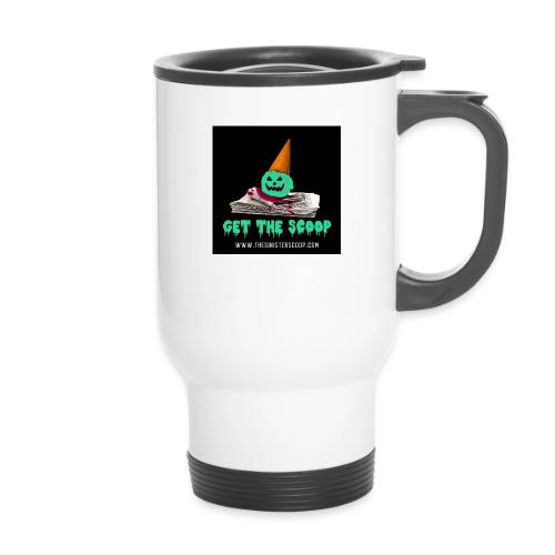 New Green Scoop - 14 oz Travel Mug with Handle