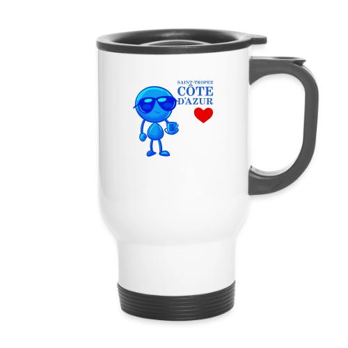 Smoon City_Saint Tropez Côte d'Azur - 14 oz Travel Mug with Handle