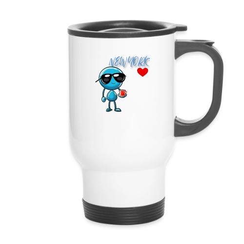 Smoon City_New York - 14 oz Travel Mug with Handle