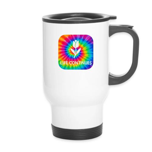 Logo - 14 oz Travel Mug with Handle