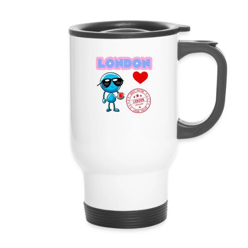 Smoon City_London - 14 oz Travel Mug with Handle