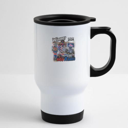 Rico Abreu #LetsRaceTwo Winner - 14 oz Travel Mug with Handle