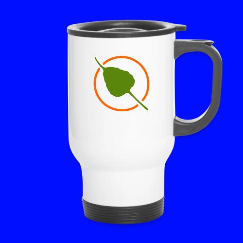 Bodhi Leaf - 14 oz Travel Mug with Handle