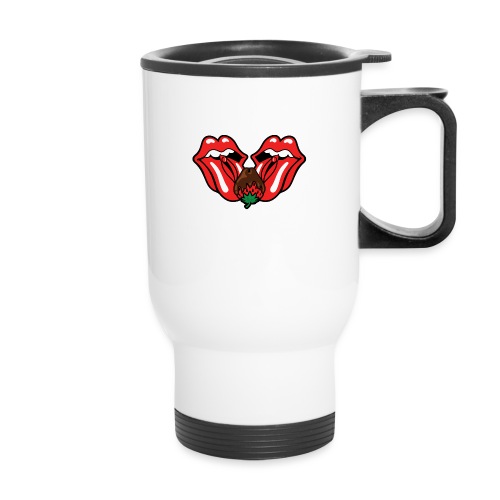 phatlips - 14 oz Travel Mug with Handle