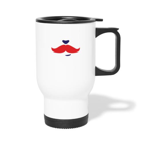 KittyCatStache - Travel Mug with Handle