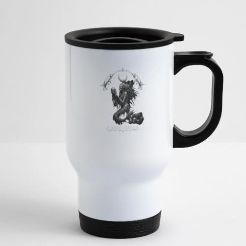 love and haunted - 14 oz Travel Mug with Handle