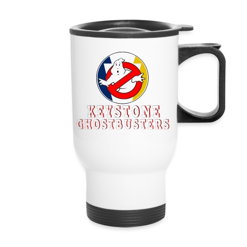 KSGB LOGO - 14 oz Travel Mug with Handle