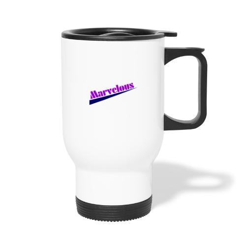 marvelous design - 14 oz Travel Mug with Handle