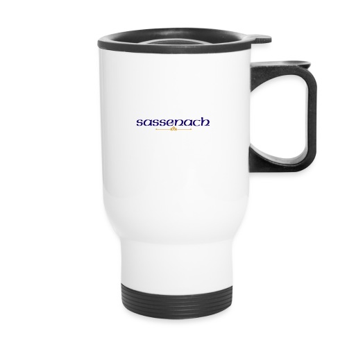 Sassenach Logo - Travel Mug with Handle