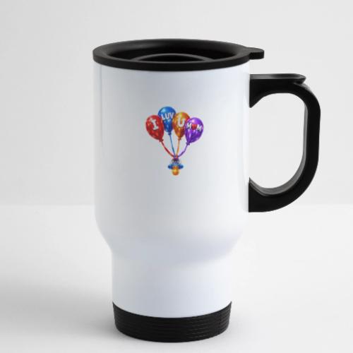 Balloon Love❤️ - 14 oz Travel Mug with Handle