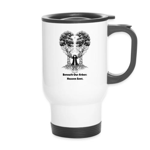 Angelic Guardian T-Shirt, Mug - 14 oz Travel Mug with Handle
