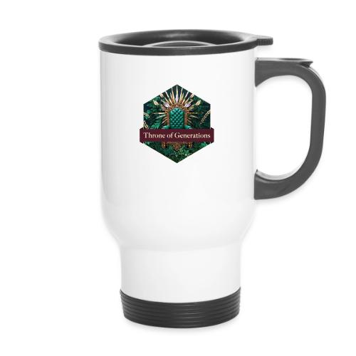 Women’s Day Vine Throne T Shirt, Gift for Grandma - 14 oz Travel Mug with Handle