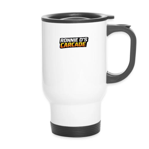 Carcadelogomain - 14 oz Travel Mug with Handle