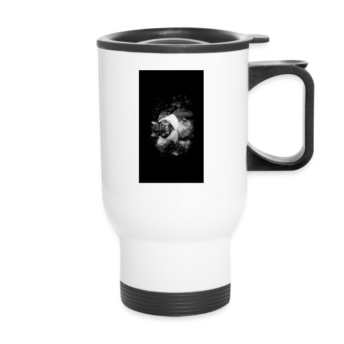baneiphone6premium - 14 oz Travel Mug with Handle