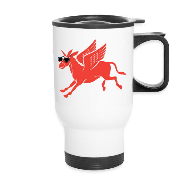 Wonderhussy Pegasus - Travel Mug with Handle